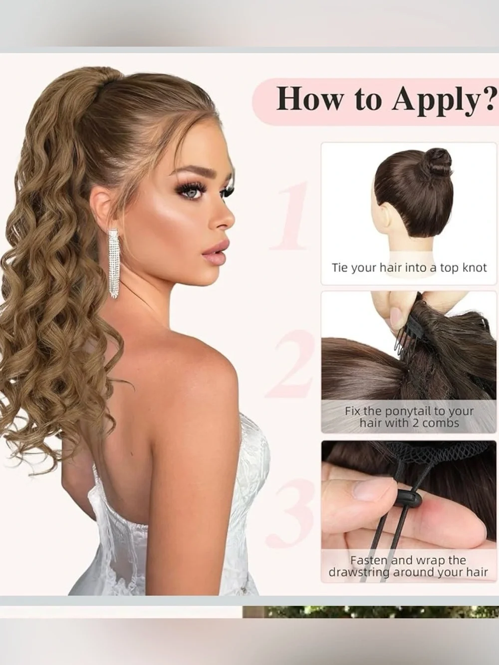 N/A ponytail extension